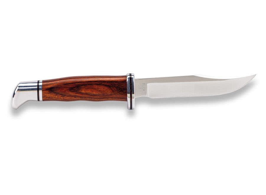 Buck 102 Woodsman Fixed Blade Knife - DymaLux Cocobolo Heritage
