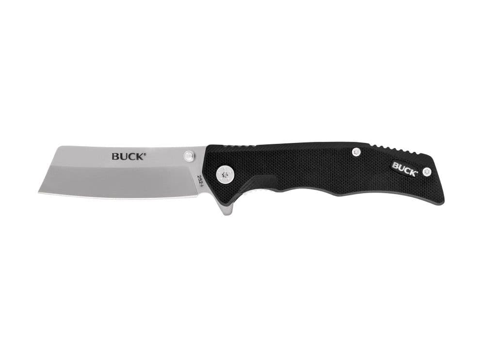 Buck 252 Trunk Folding Clear Lock Knife - Black