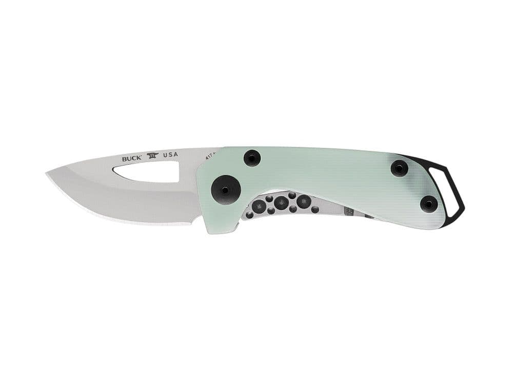 Buck 417 Budgie Folding Lock Knife - Green