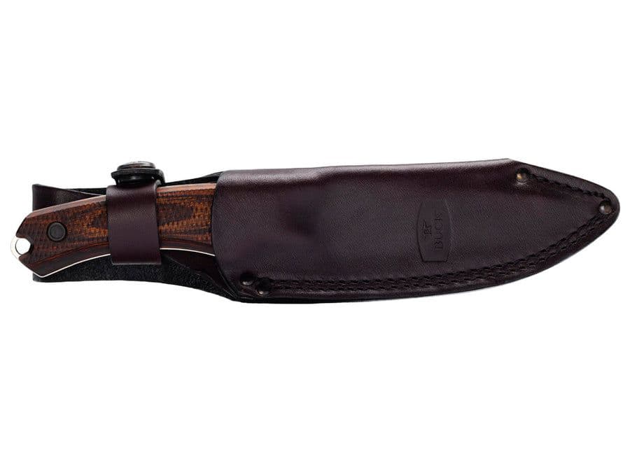 Buck 663 Alpha Guide Pro Fixed Blade Knife - Walnut DymaLux