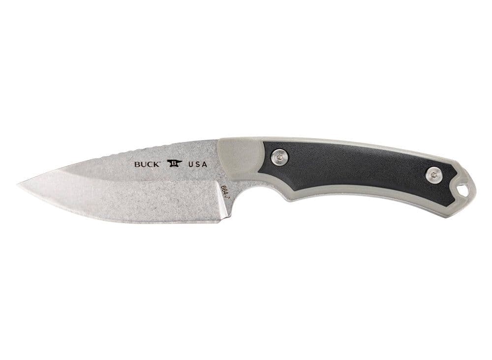 Buck 664 Alpha Hunter Select Fixed Blade Knife - Grey