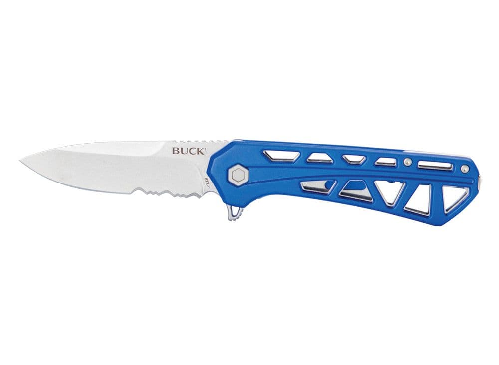Buck 812 Trace Folding Lock Knife - Blue