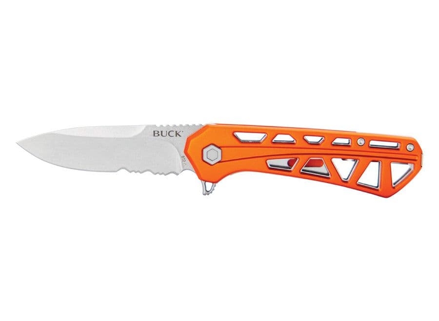 Buck 812 Trace Folding Lock Knife - Orange