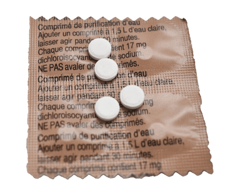 Bulk British Army Water Purification Tablets x 100