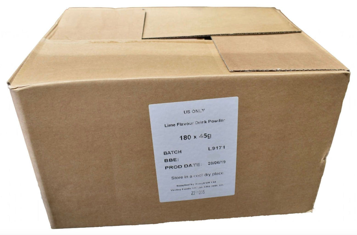 BULK BUY - British Military Ration Pouch - Fruit Flavour Isotonic Drink Powder x 180