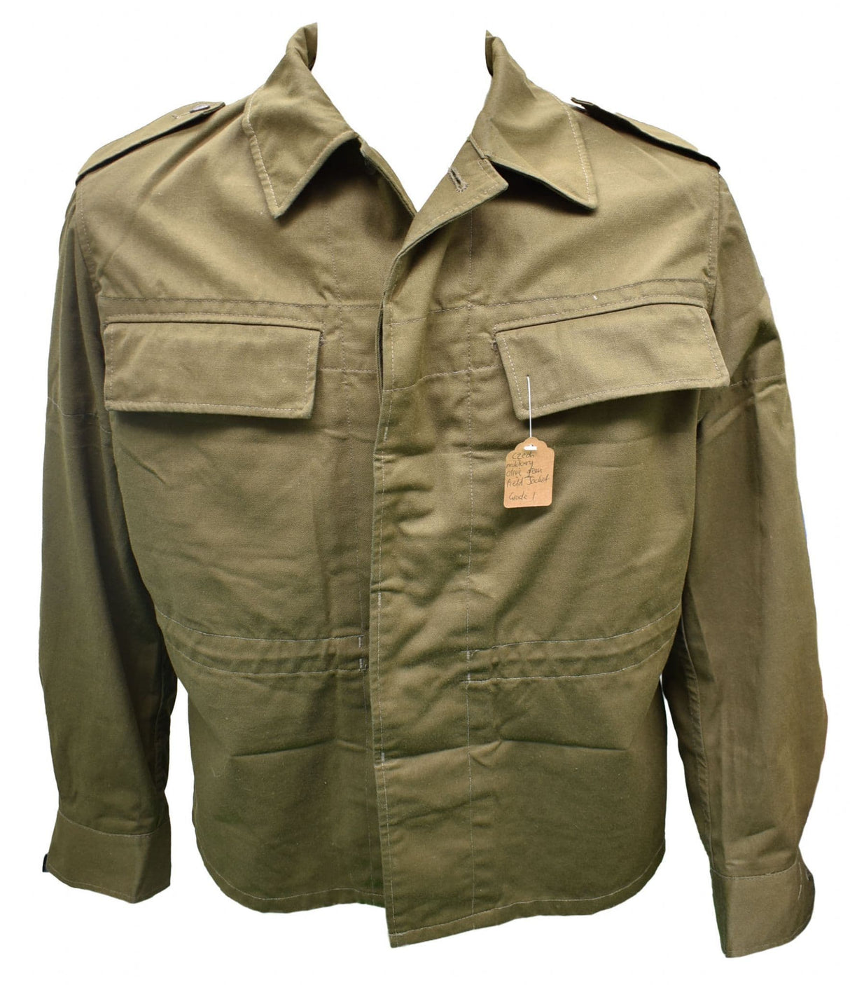 Czech Military Olive Green Field Jacket
