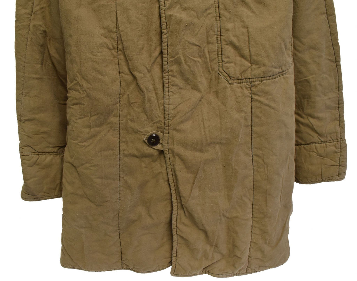 Czech Military Parka Liner With Fur Collar