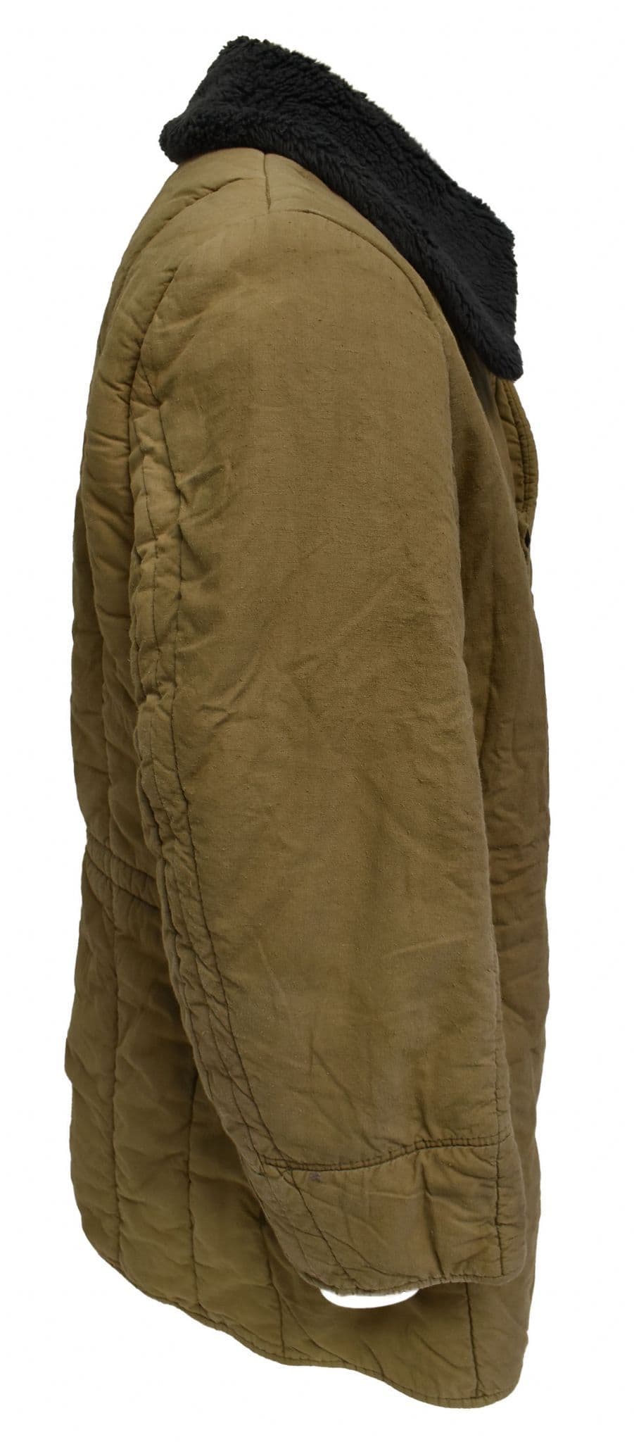 Czech Military Parka Liner With Fur Collar