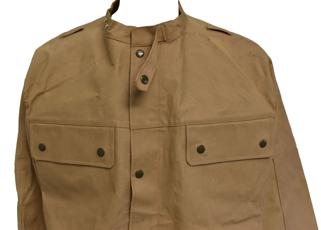 Czech Military Tan Waxed Cotton Jacket
