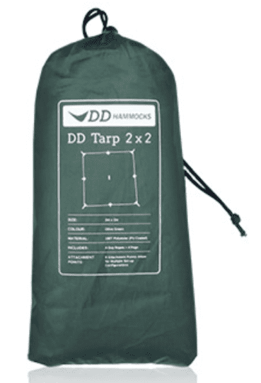 DD Hammocks Tarp 2 x 2m - Olive Green