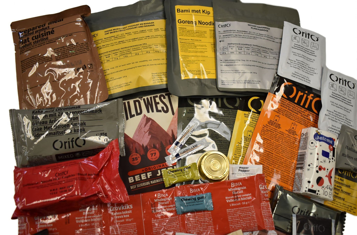 Dutch Military 24hr Ration Packs - Random Menu