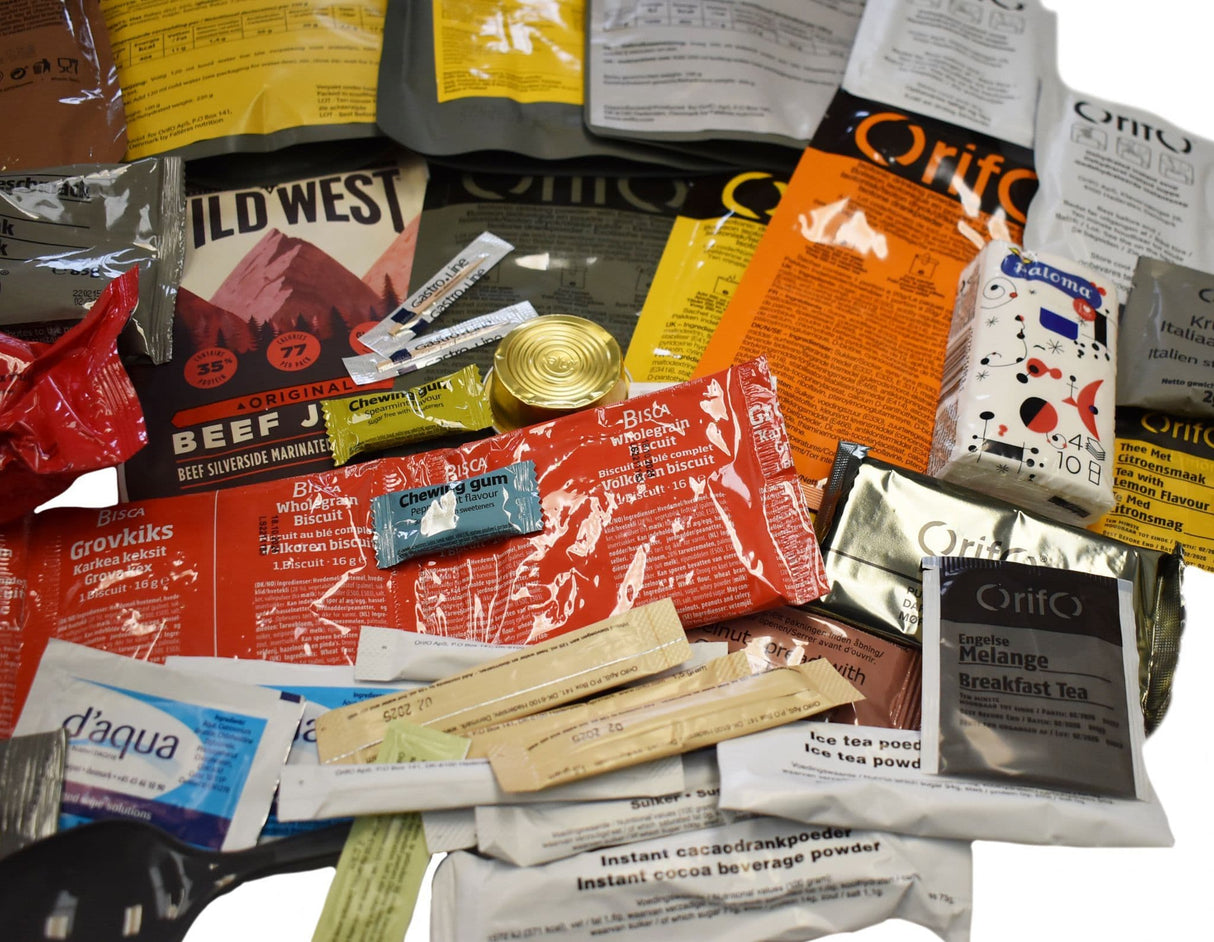 Dutch Military 24hr Ration Packs - Random Menu