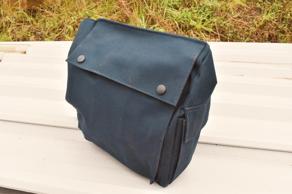 Dutch Military Respirator Gas Mask Bag - Navy Blue