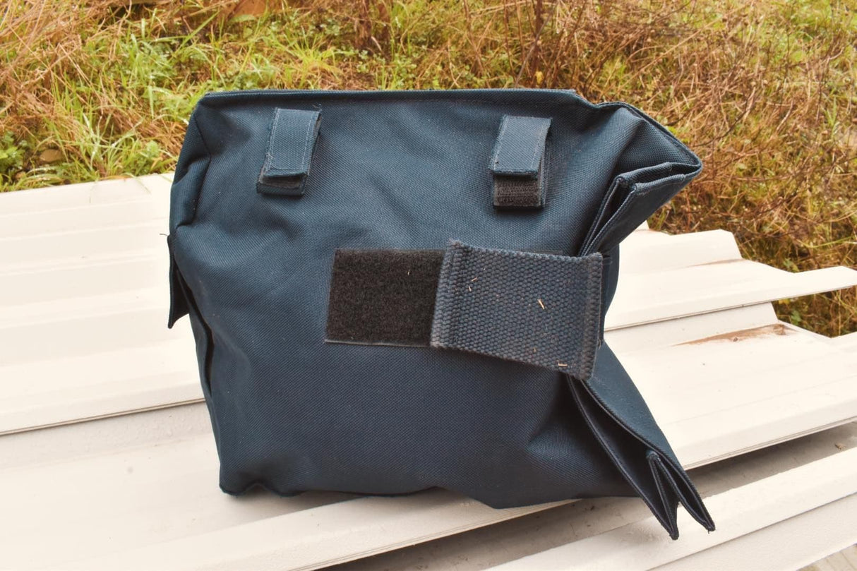 Dutch Military Respirator Gas Mask Bag - Navy Blue