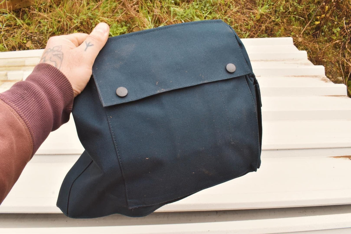 Dutch Military Respirator Gas Mask Bag - Navy Blue