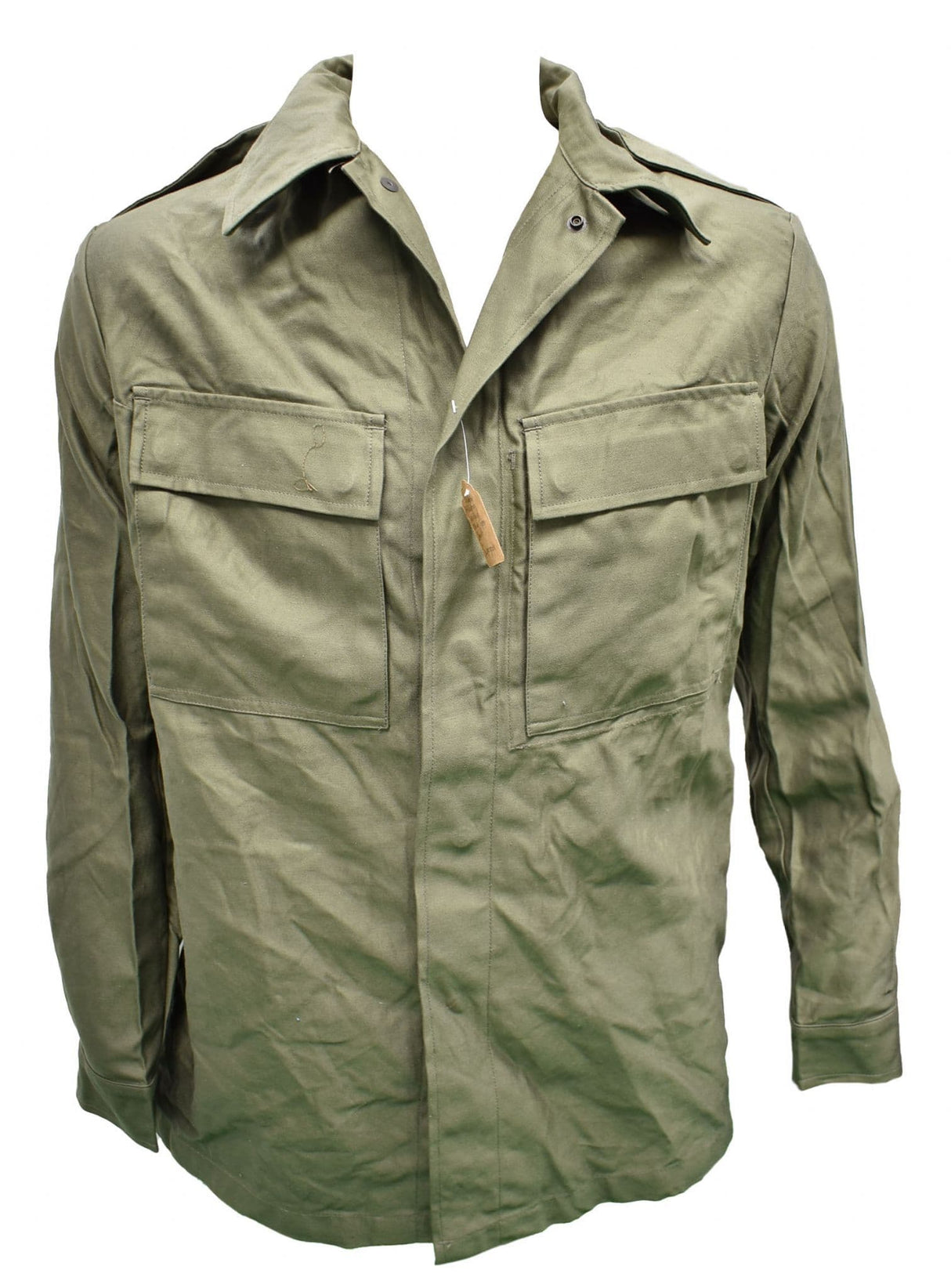 Dutch Military Vintage Olive Green Shirt