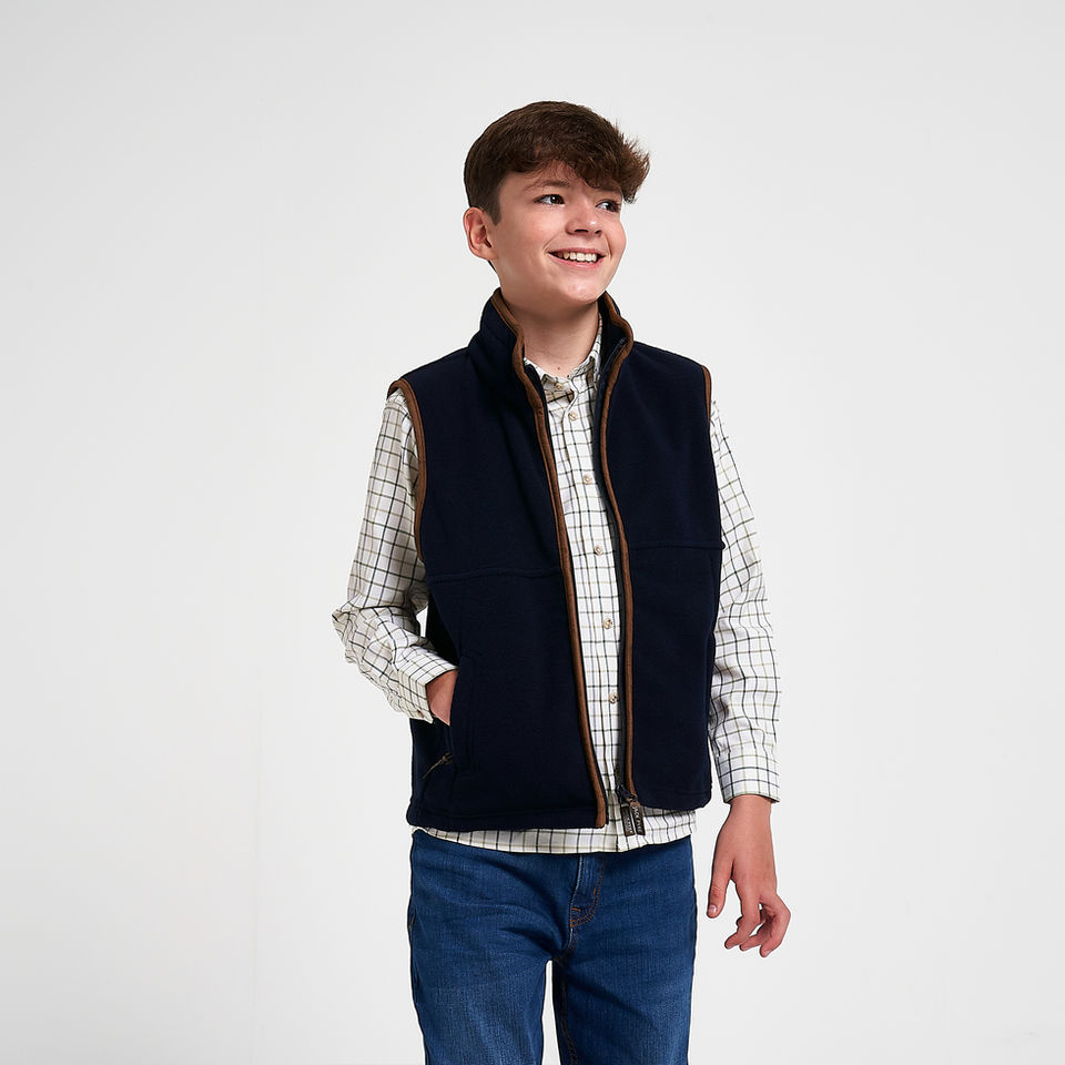 Jack Pyke Junior Countryman Gilet - Navy