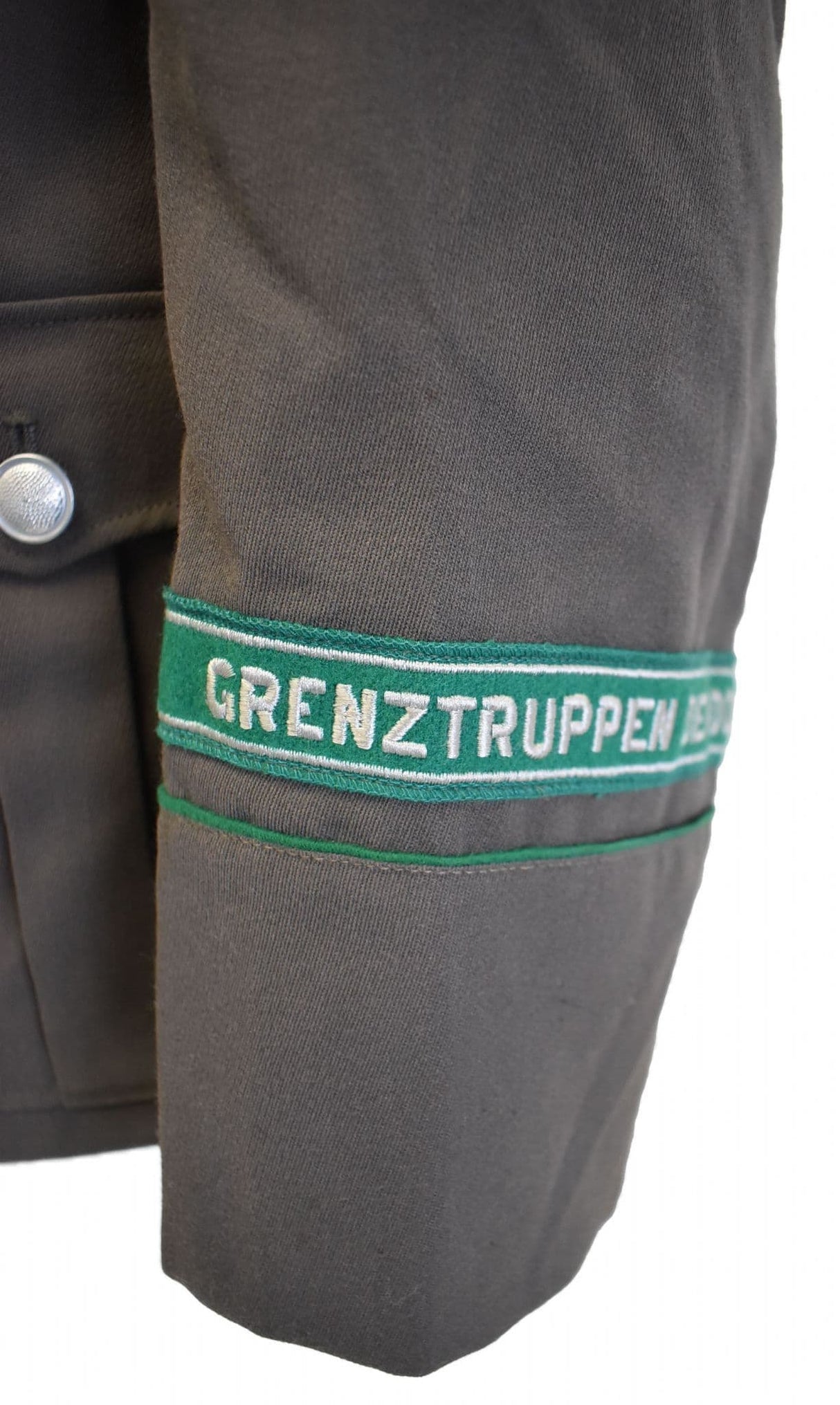 East German Army Border Guard Grey Uniform Dress Jacket