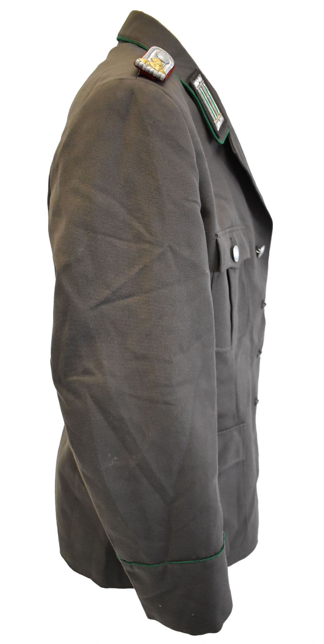 East German Army Border Guard Grey Uniform Dress Jacket