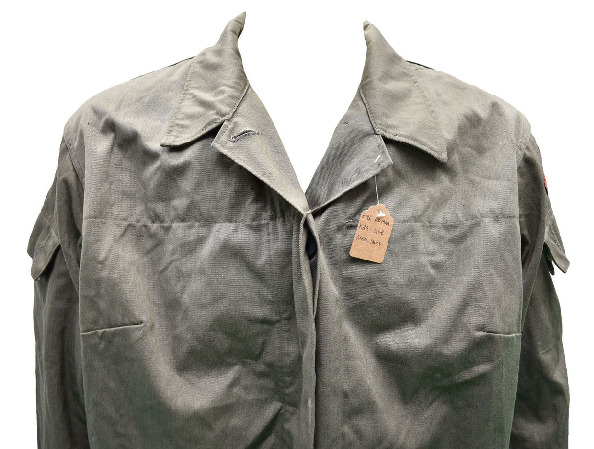 East German KdA Olive Green Shirt