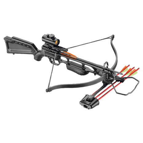 EK Archery Jaguar 175lb Deluxe Crossbow Kit - Black