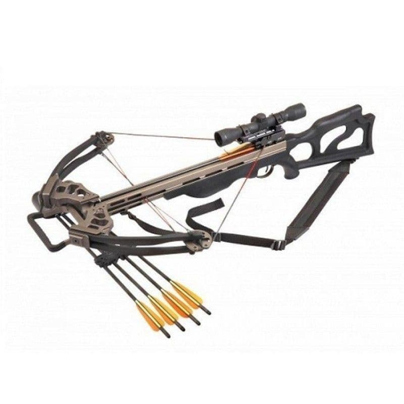 EK Archery Titan 200lb Compound Crossbow Kit - Black