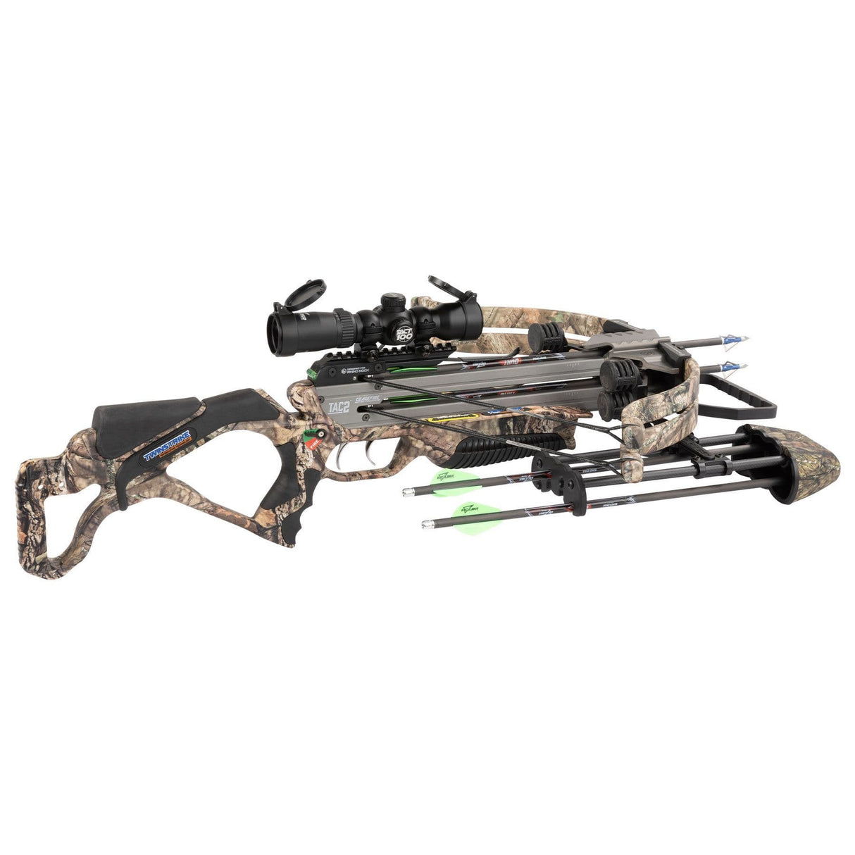 Excalibur Twinstrike TAC2 Recurve Crossbow Kit in Mossy Oak