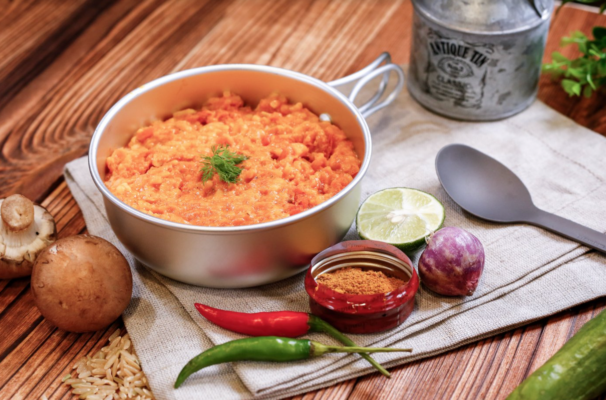 Expedition Foods Freeze Dried Meal Pouch - Chicken Korma With Rice - Various Sizes