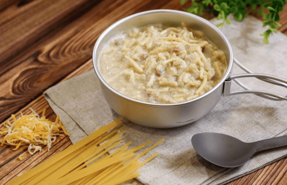 Expedition Foods Freeze Dried Meal Pouch - Spaghetti Carbonara - Various Sizes