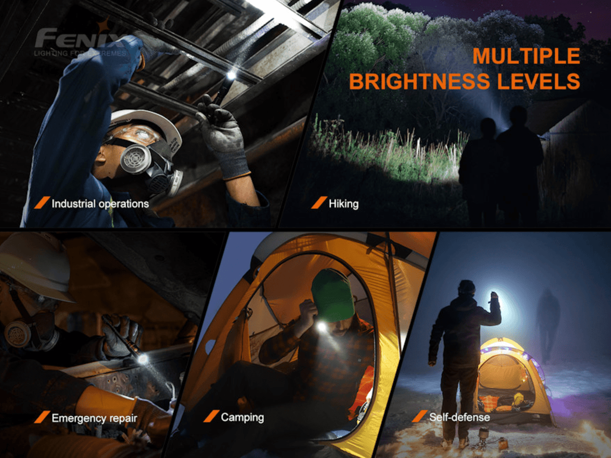 Fenix LD22 V2.0 800 Lumen Multi Purpose Outdoor Flashlight Torch