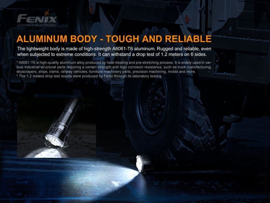 Fenix LR50R 12,000 Lumen Searchlight Torch