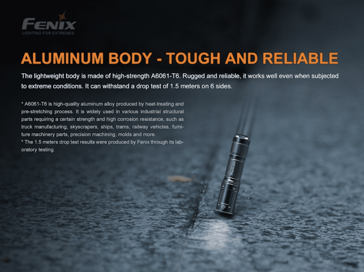 Fenix Torches E01 V2.0 100 Lumen Keychain Torch