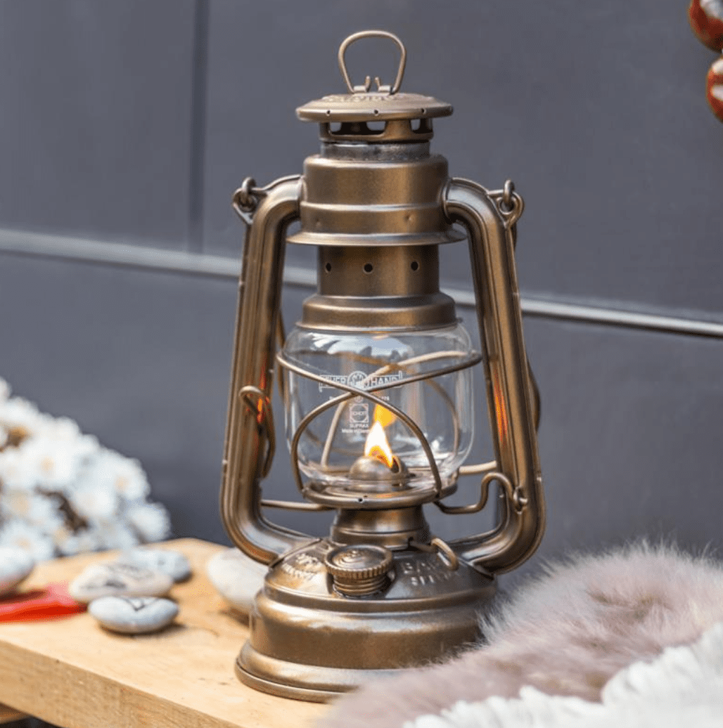 Feuerhand Baby Special 276 Hurricane Lantern - Bronze