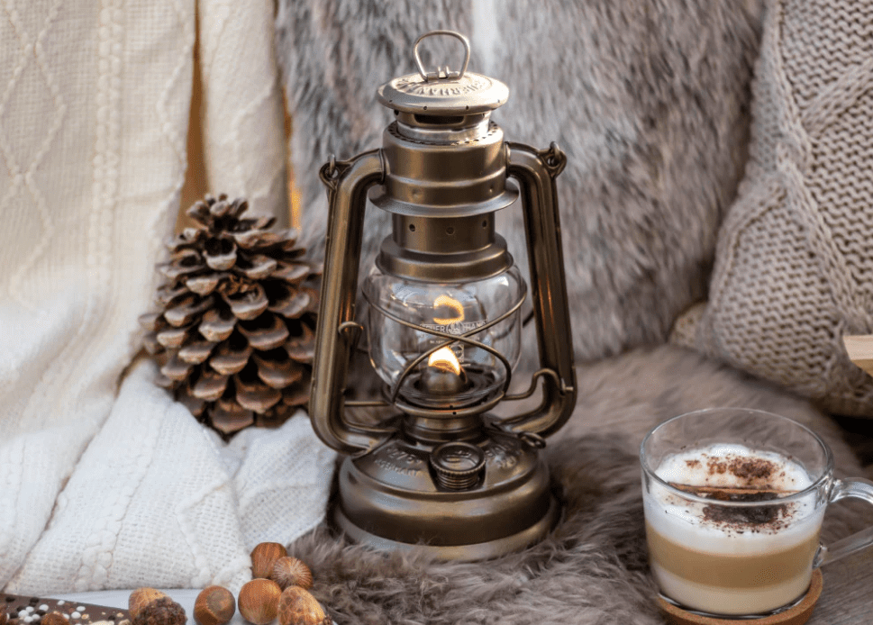 Feuerhand Baby Special 276 Hurricane Lantern - Bronze