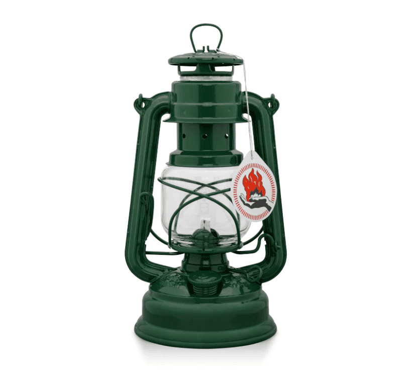Feuerhand Baby Special 276 Hurricane Lantern - Moss Green