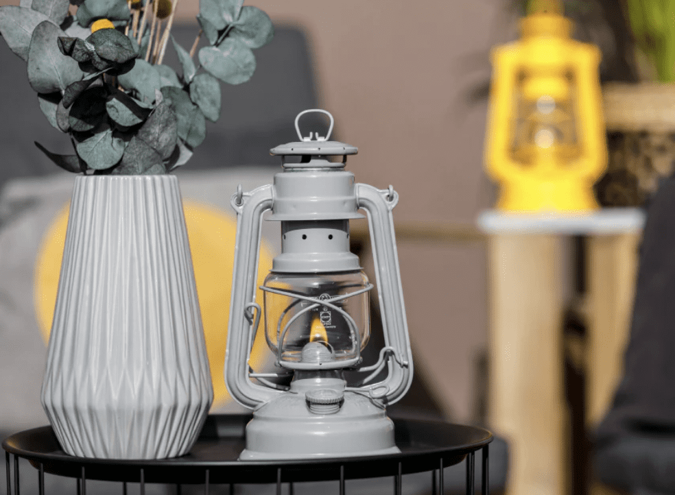 Feuerhand Baby Special 276 Hurricane Lantern - Nordic Grey