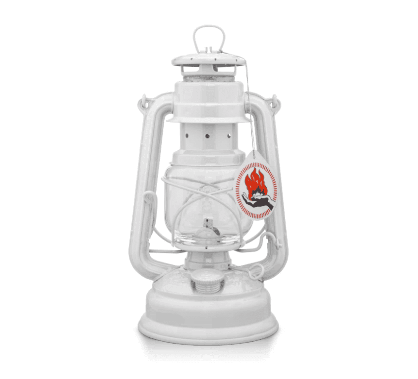Feuerhand Baby Special 276 Hurricane Lantern - Pure White