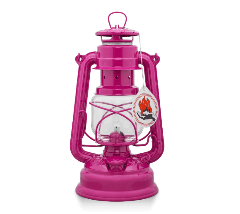Feuerhand Baby Special 276 Hurricane Lantern - Telemagenta Pink