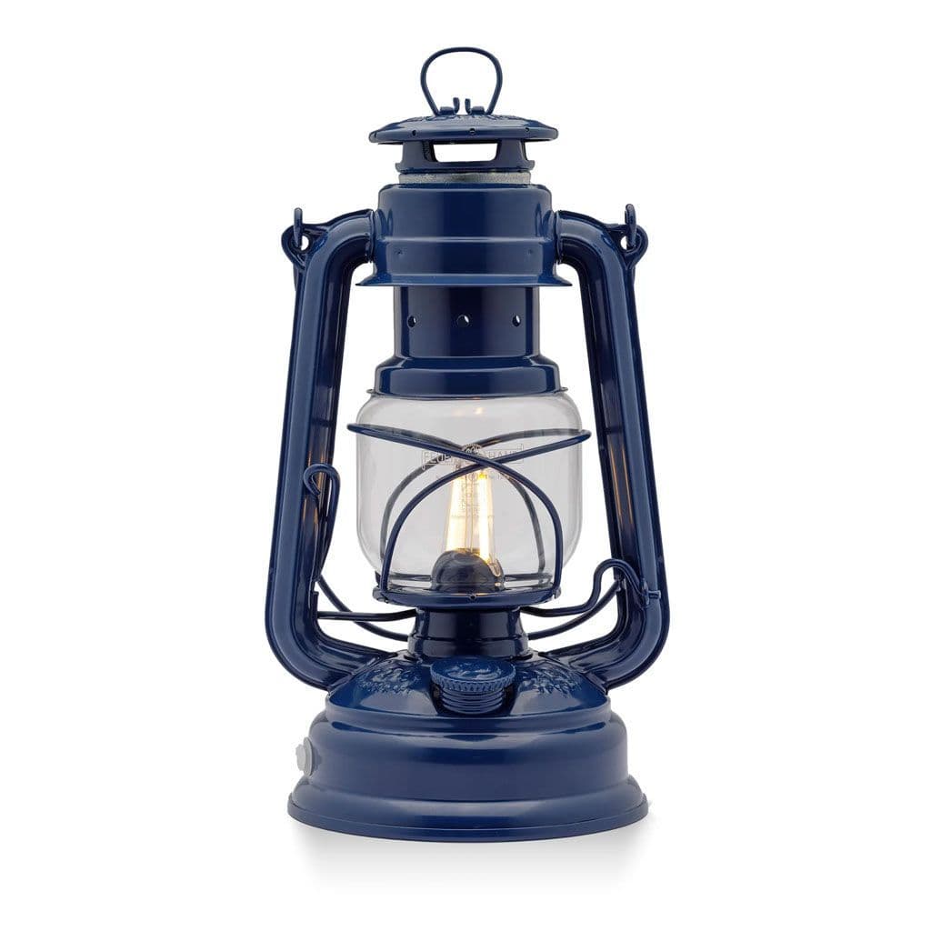 Feuerhand Baby Special 276 LED Hurricane Lantern - Cobalt Blue