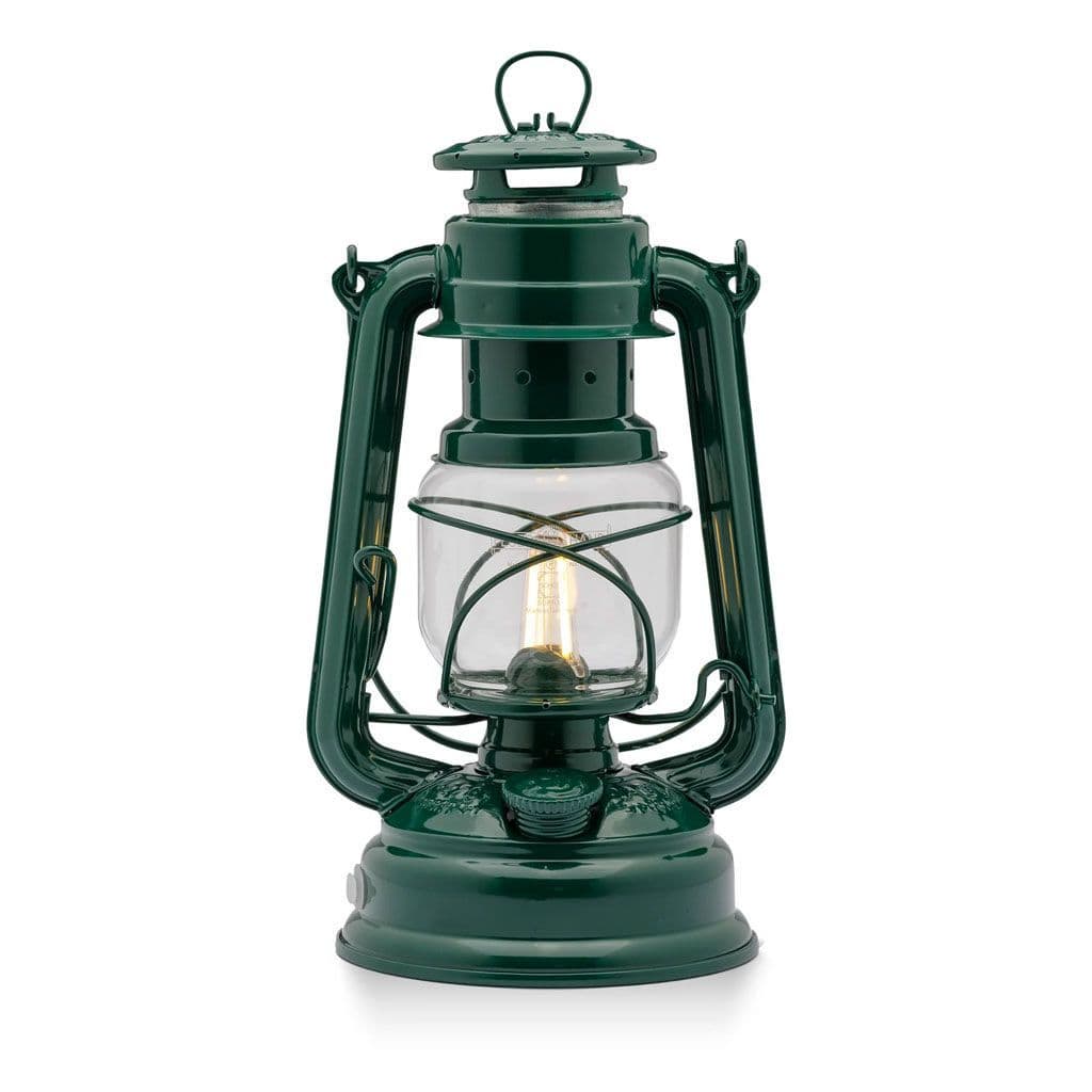 Feuerhand Baby Special 276 LED Hurricane Lantern - Moss Green