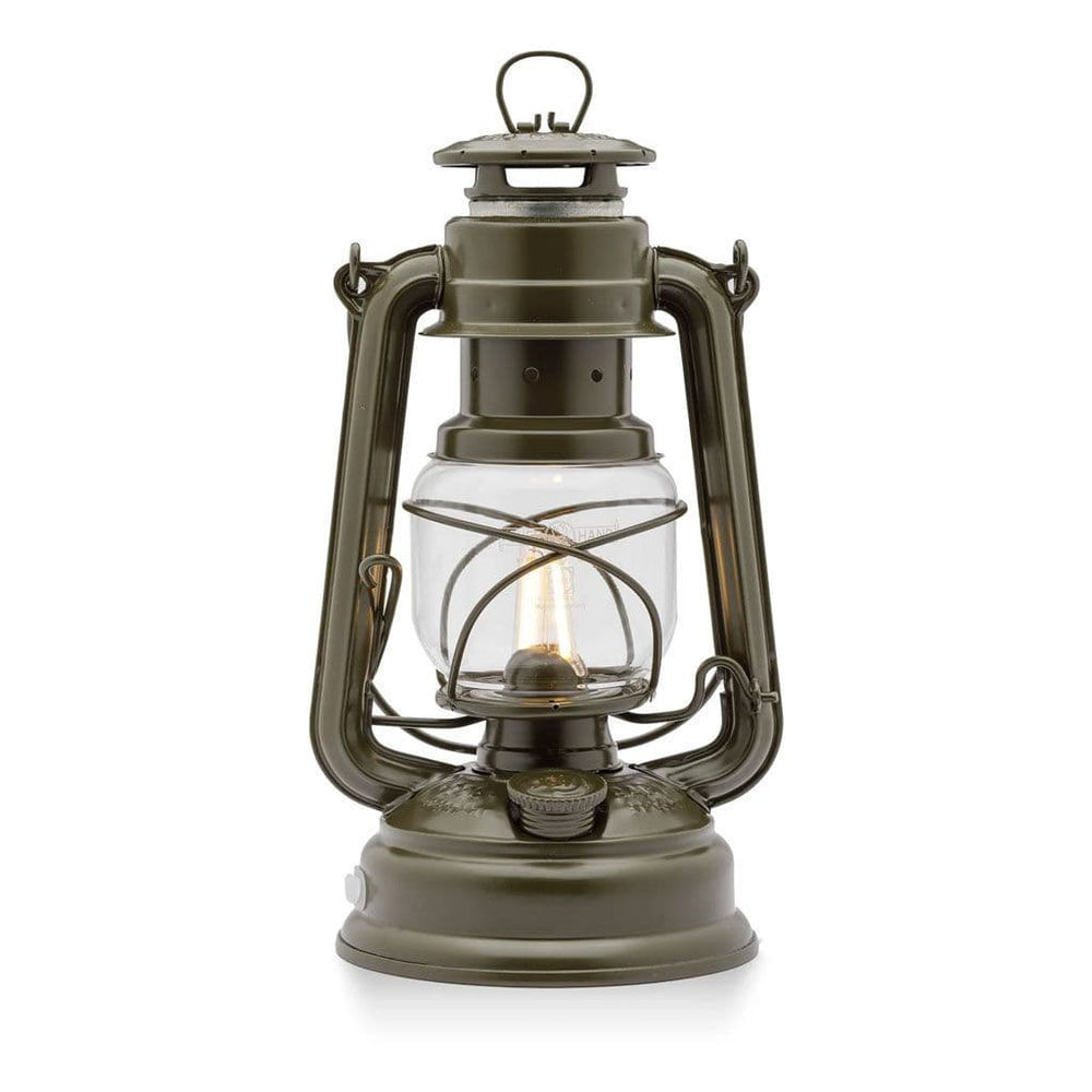Feuerhand Baby Special 276 LED Hurricane Lantern - Olive Green