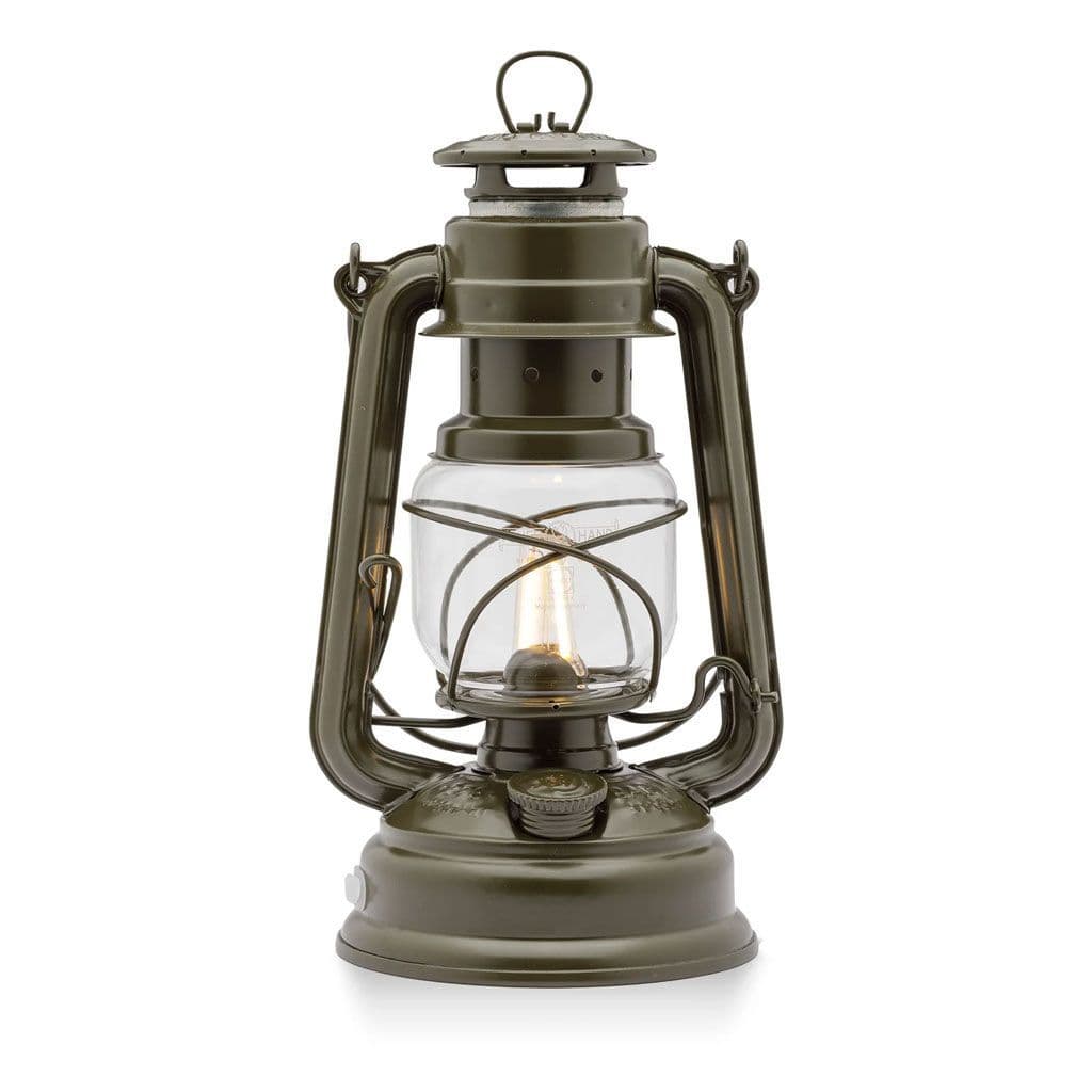 Feuerhand Baby Special 276 LED Hurricane Lantern - Olive Green