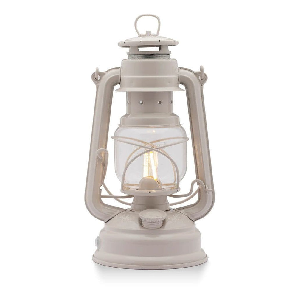 Feuerhand Baby Special 276 LED Hurricane Lantern - Soft Beige