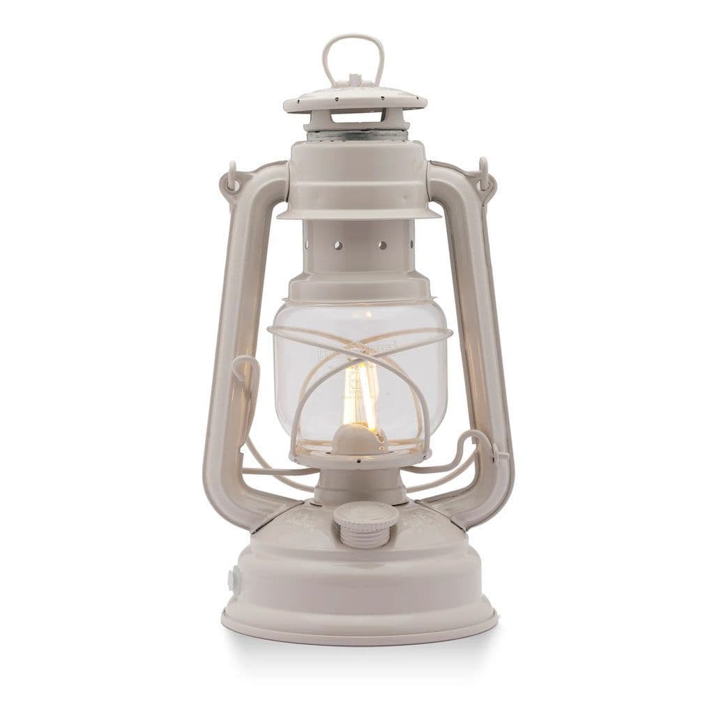Feuerhand Baby Special 276 LED Hurricane Lantern - Soft Beige