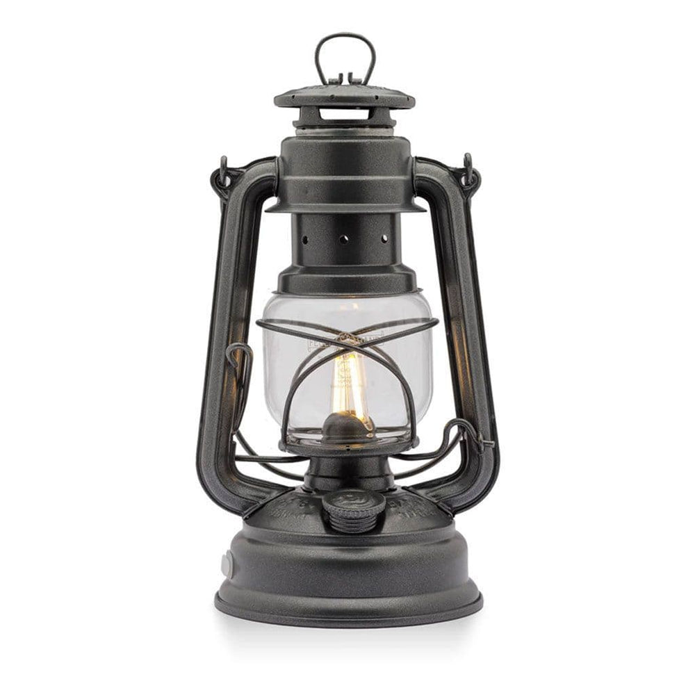 Feuerhand Baby Special 276 LED Hurricane Lantern - Sparkling Iron