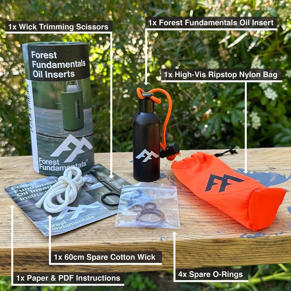 Forest Fundamentals Oil Inserts For Use With Uco Original Lanterns