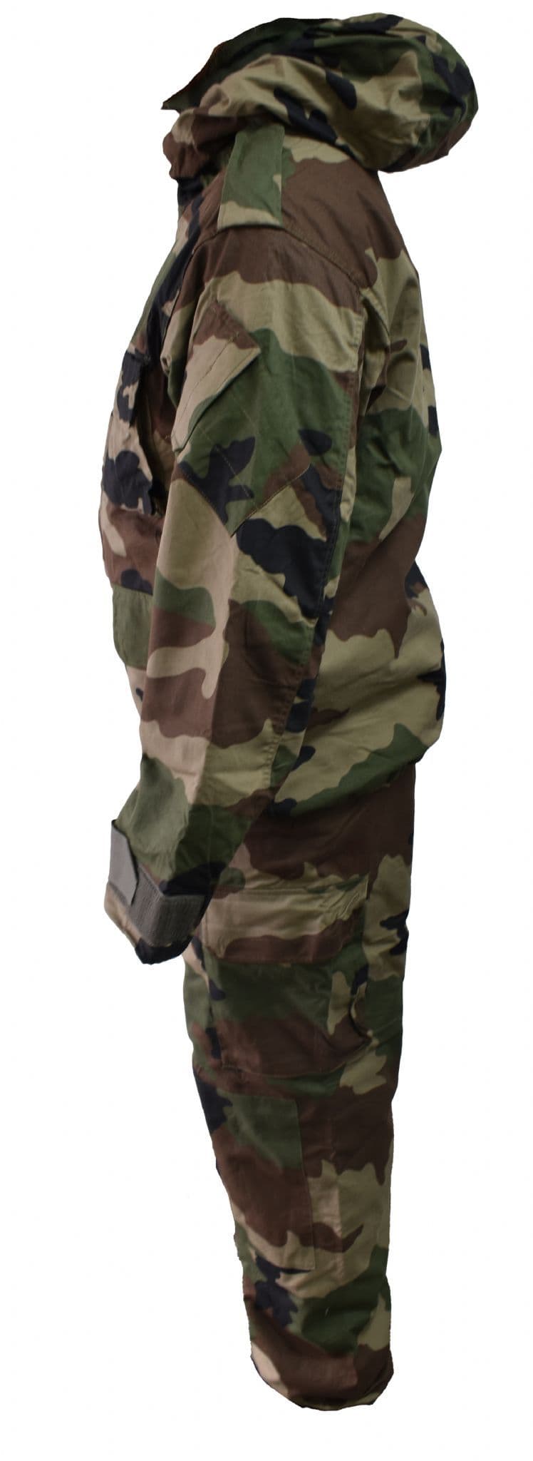 French Military Woodland Camo NBC Protective Suit