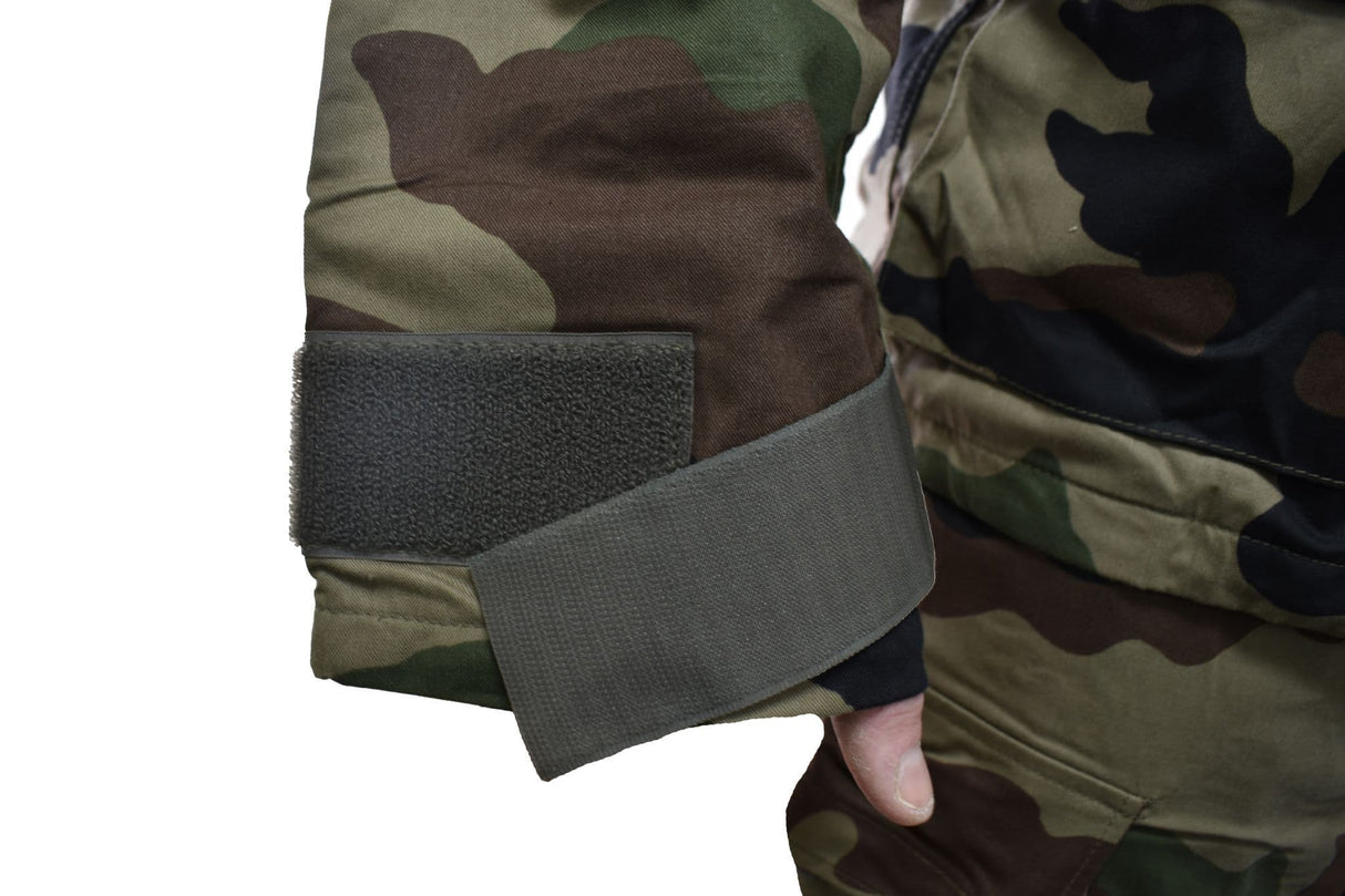 French Military Woodland Camo NBC Protective Suit