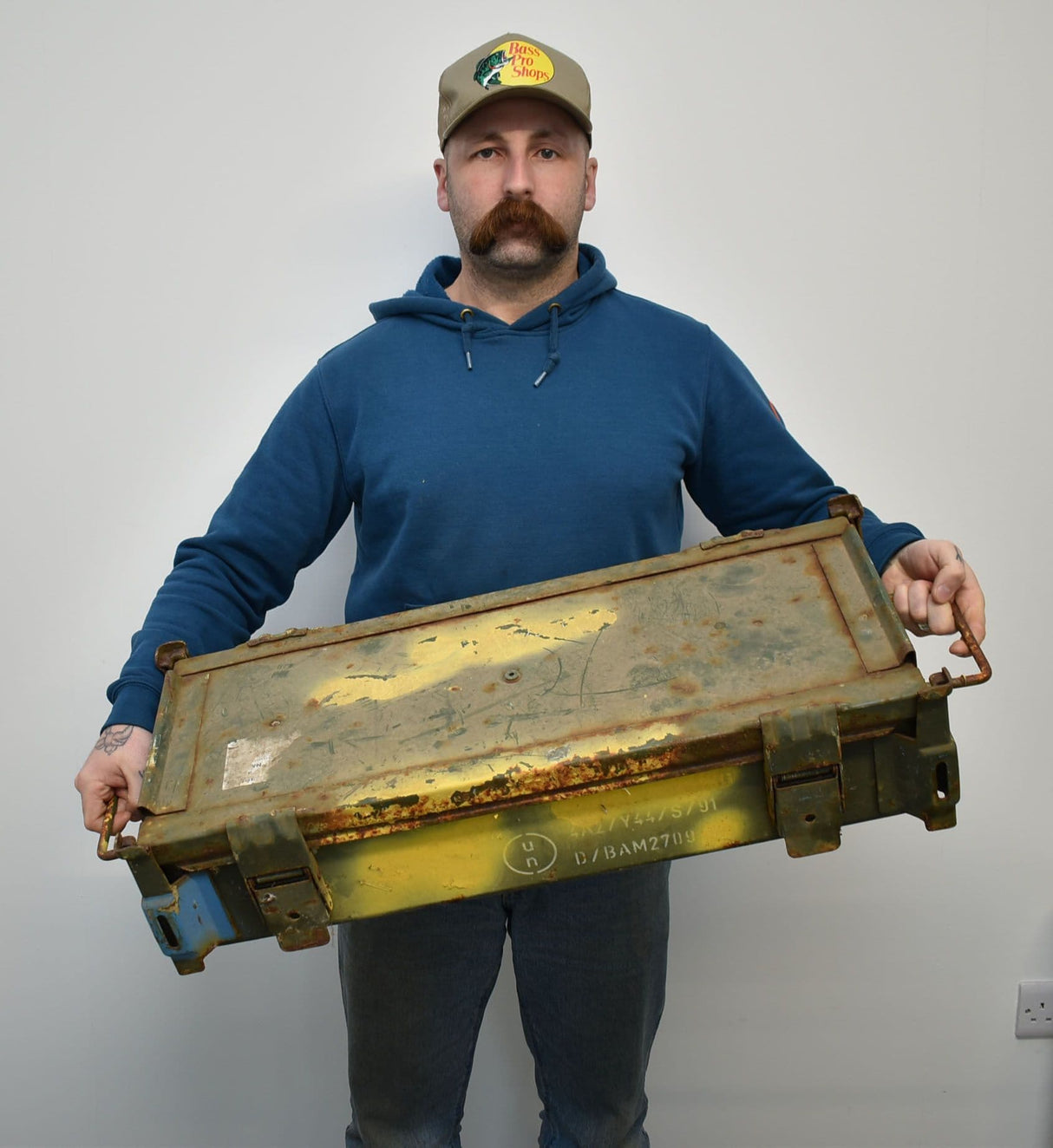 German Army 27mm Cannon Euro Fighter Ammo Box