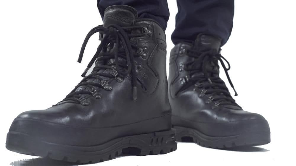 German Army Black Haix Gore Tex Boots